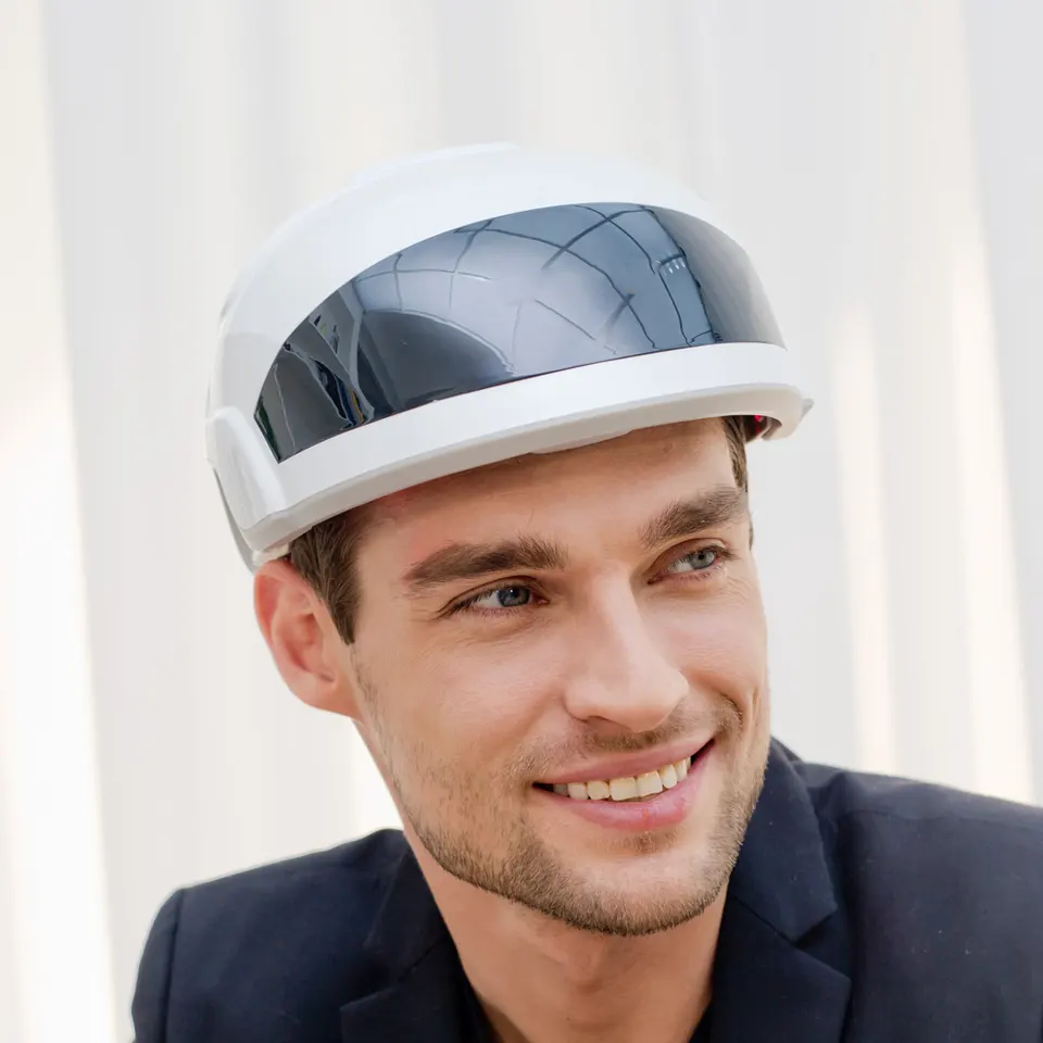 Laser Hair Growth Helmet – 650nm Red Light & Infrared Therapy for Hair Regrowth