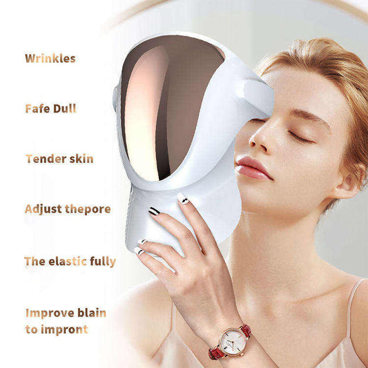 7-Color LED Face & Neck Mask – Anti-Aging Light Therapy – feature detail 1