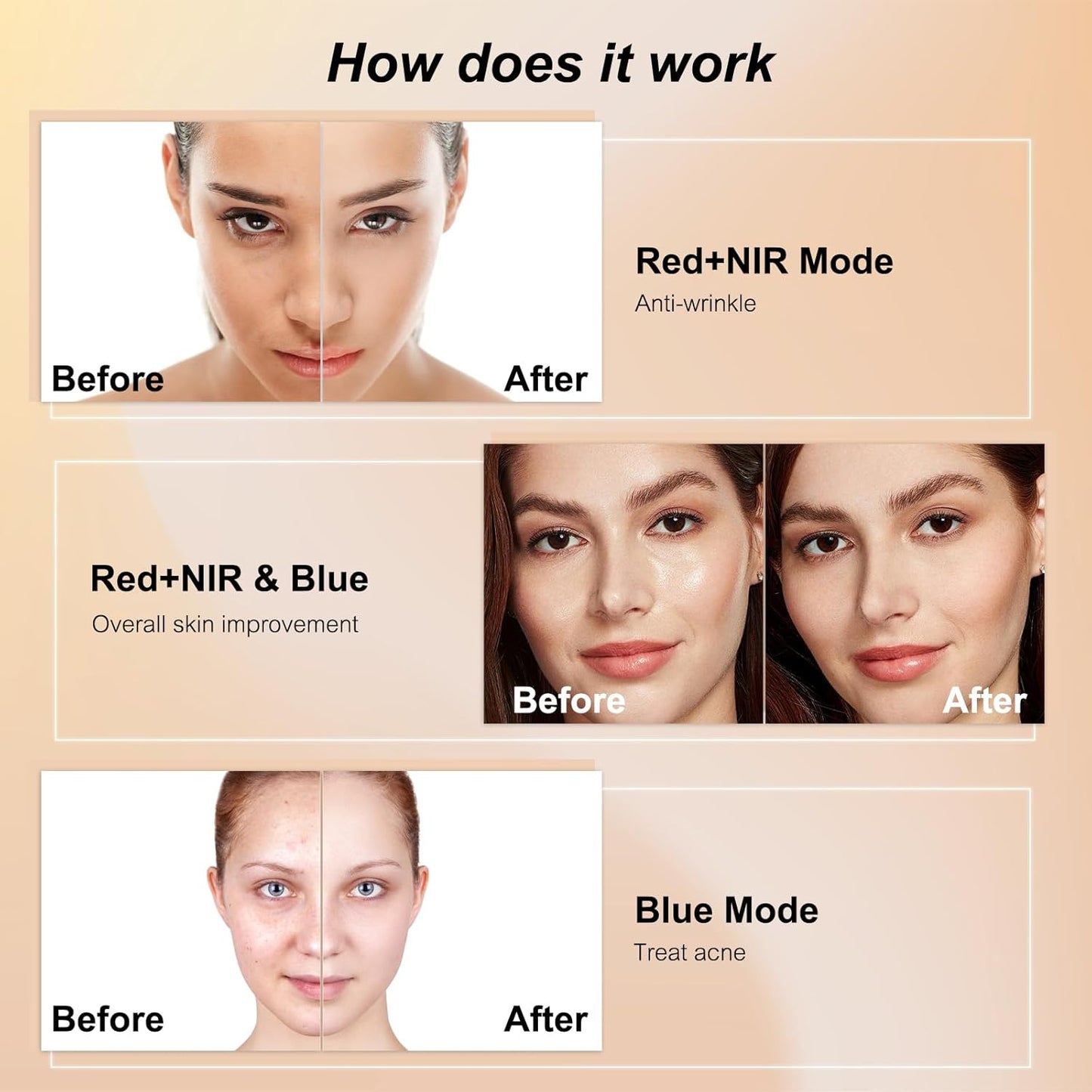 Seven Color Silicone Face + Neck Beauty MaskSkin CarePhoton TherapyBeauty Instrument