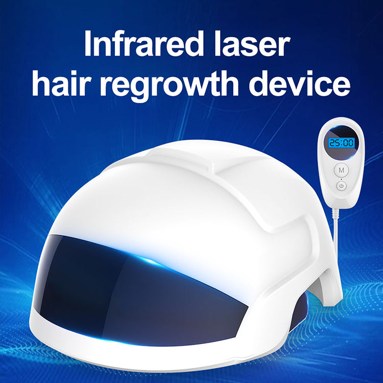 Laser Hair Growth Helmet – 650nm Red Light & Infrared Therapy for Hair Regrowth