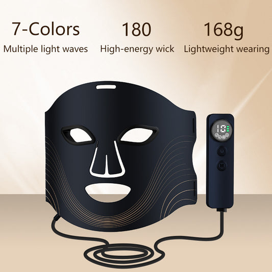 7 Colors Led Red Light Therapy Mask for Face