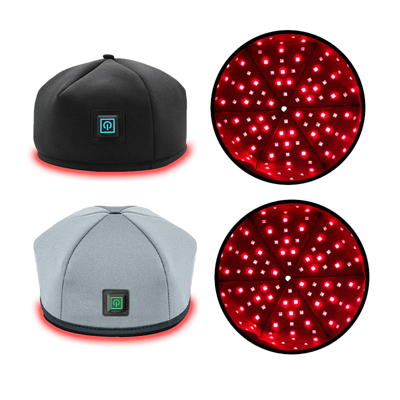 120 LED red and near-infrared light cap specifications and dimensions