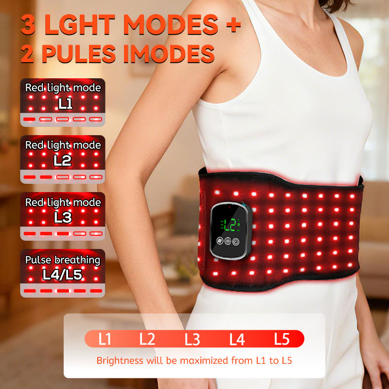 3 Light Modes plus 2 Pulse Modes