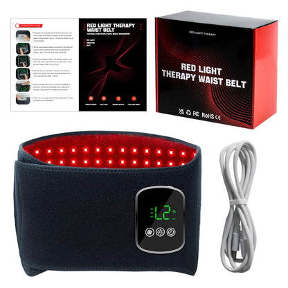 Red Light Belt Packaging Box and Manual