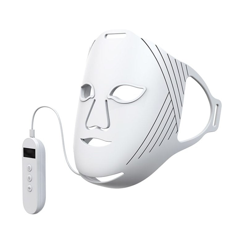 Medical-Grade Silicone Red LED Light Therapy Mask for Face 