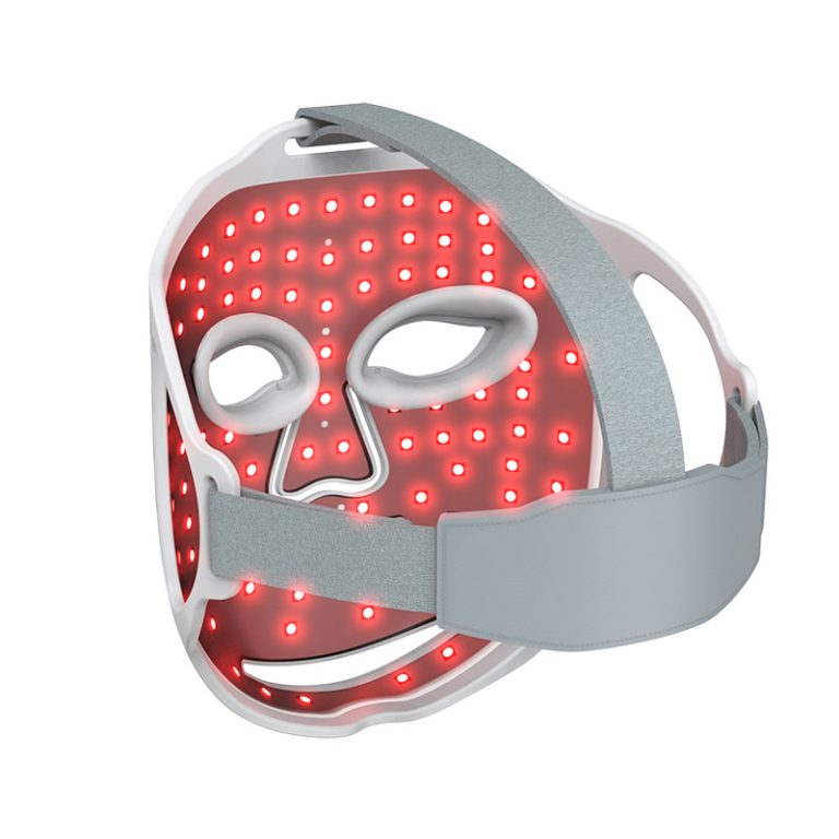 Medical-Grade Silicone Red LED Light Therapy Mask for Face 