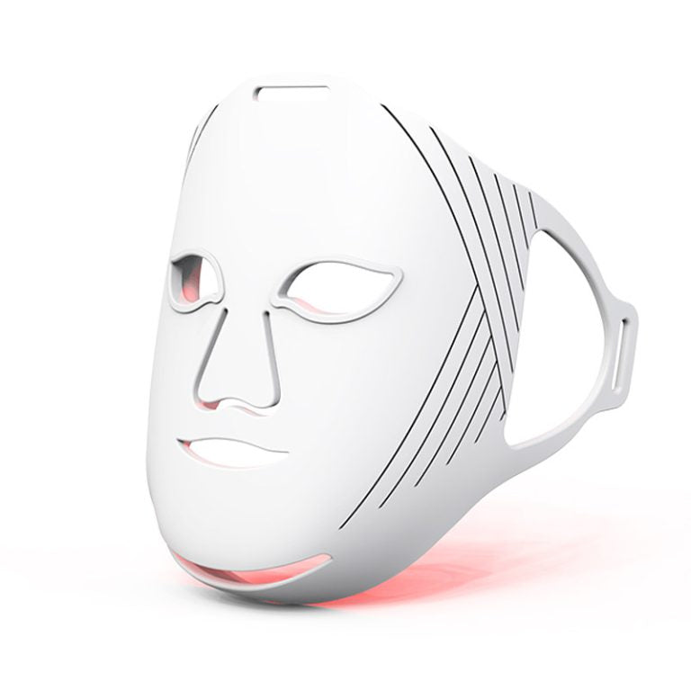 Medical-Grade Silicone Red LED Light Therapy Mask for Face 
