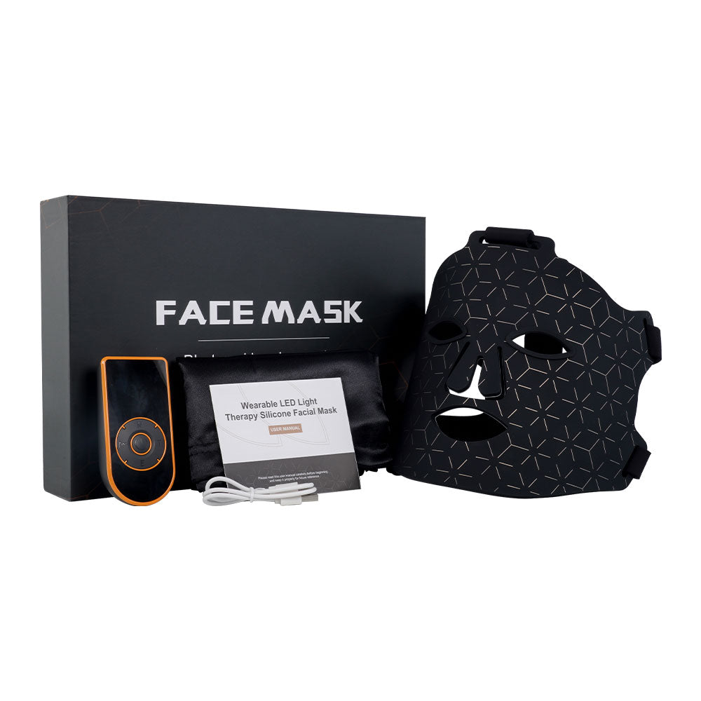 4 Colors led Light Therapy Infrared Flexible Silicone Photon Mask