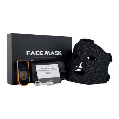 4 Colors led Light Therapy Infrared Flexible Silicone Photon Mask