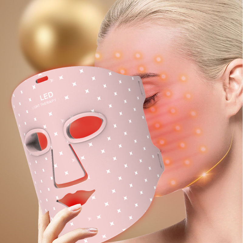 Ultra-Light 7-Color Silicone LED Face Mask – product view
