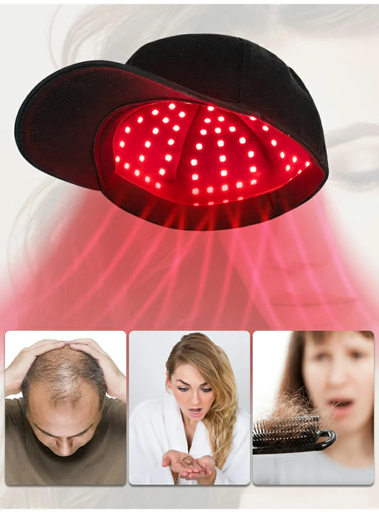 Red Light Therapy Cap for At-Home Scalp Care – feature detail 1