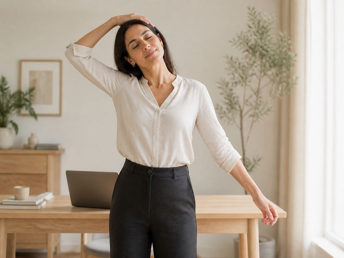 Ververay Body Recovery lifestyle - working routine