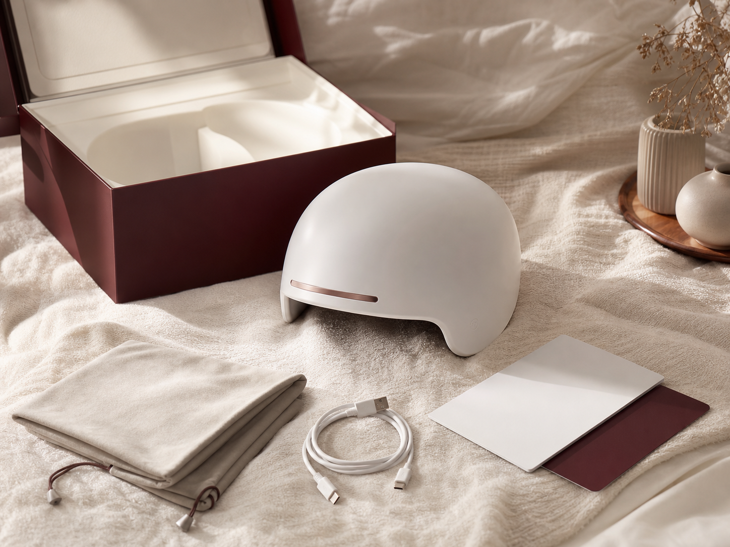 Ververay Skin Glow product and included accessories